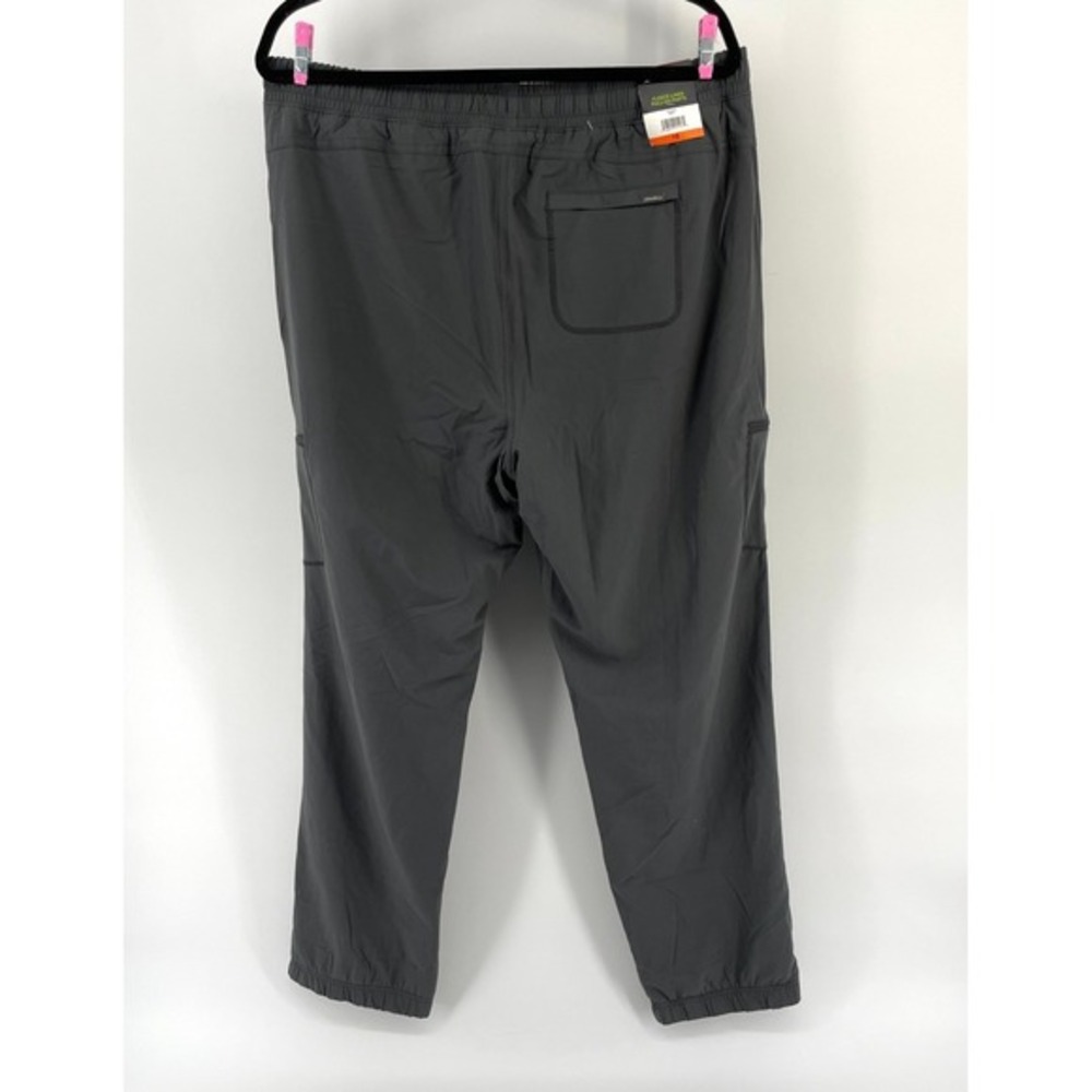NWT Eddie Bauer Fleece Lined Pull On Pants Women's Size 16 Grey Comfort Warm - Picture 5 of 11